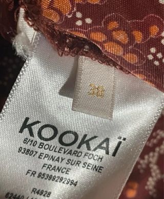 Vestido midi Kookai estampado floral