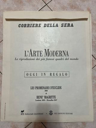 Riproduzione L'Arte Moderna Corriere della Sera