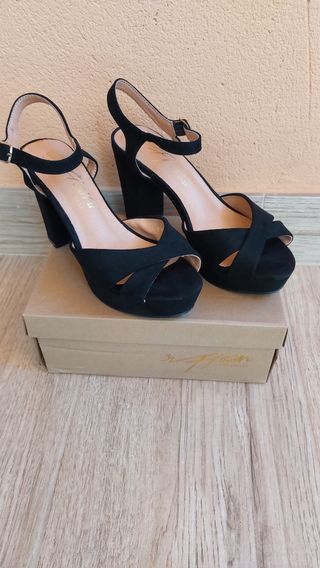 Sandalias de vestir con tacón