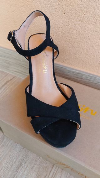 Sandalias de vestir con tacón