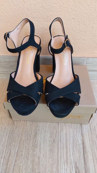 Sandalias de vestir con tacón