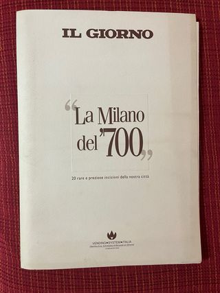 20 incisioni rare Milano '700