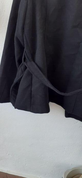 Chaquetón de mujer negro