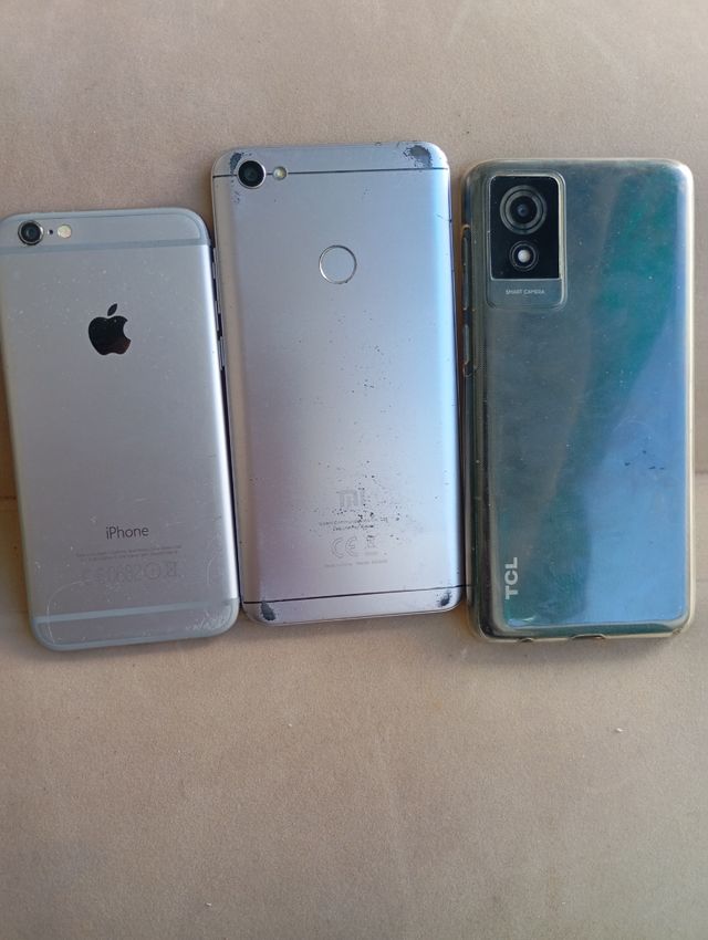 iPhone Redmi Tcl