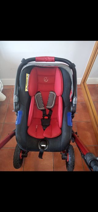 Carro Jane Crosswalk 3 piezas con base isofix