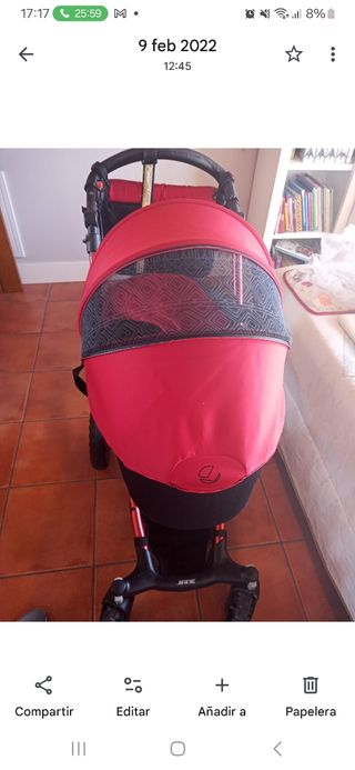 Carro Jane Crosswalk 3 piezas con base isofix