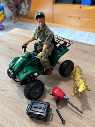 Madelman Control Forestal con Quad