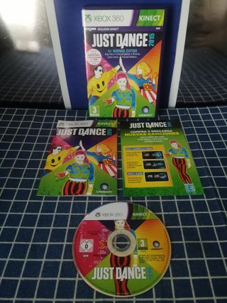 XBOX360 JUST DANCE 2015 ORIGINAL COMPLETO 