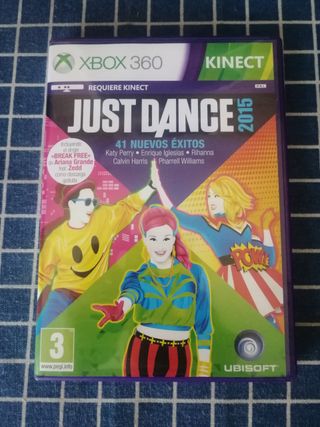XBOX360 JUST DANCE 2015 ORIGINAL COMPLETO 