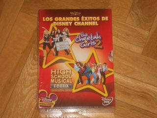 GRANDES EXITOS DISNEY CHANNEL-2 DVD,s. PRECINTADA.