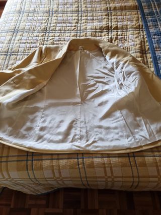 Americana beige señora