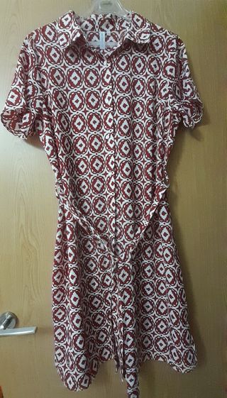 Vestido vintage estampado