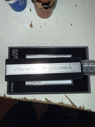 Perfume Negro y Plateado
