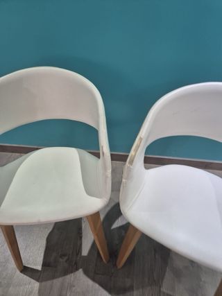 Sedie nordiche bianche (2 unità)