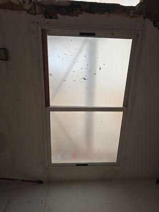 Ventana aluminio 2 hojas sin persiana
