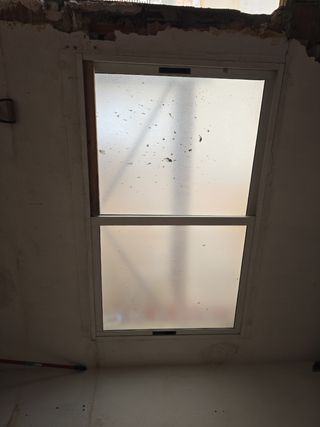 Ventana aluminio 2 hojas sin persiana