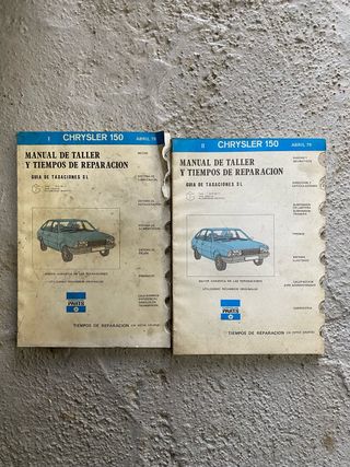 Manual Taller Chrysler 150