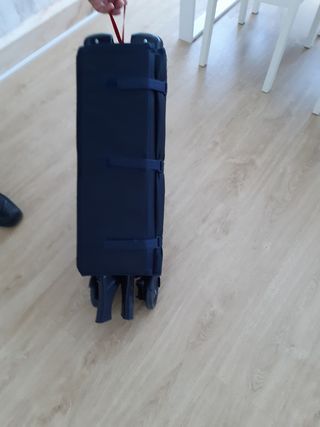 Cuna de viaje plegable con colchón