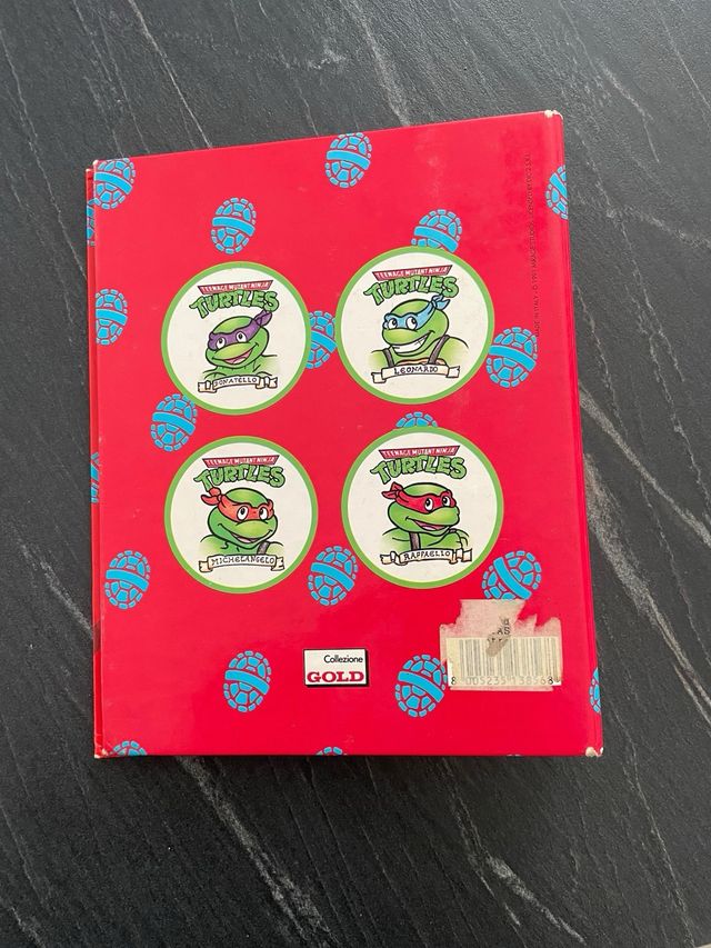 Quaderno Tartarughe Ninja con ganci