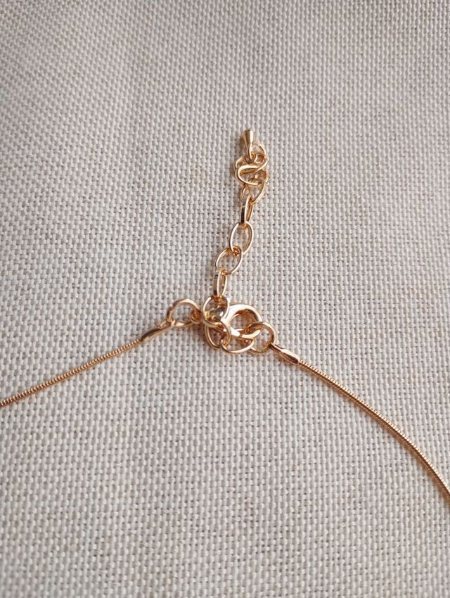 Collana retrò pendente toni del verde