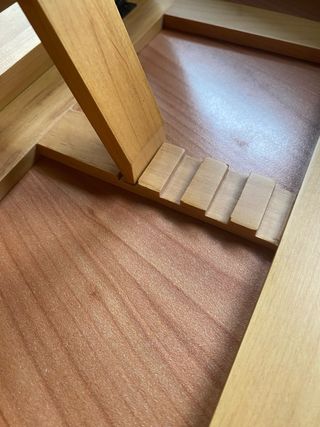 Atril de mesa de madera