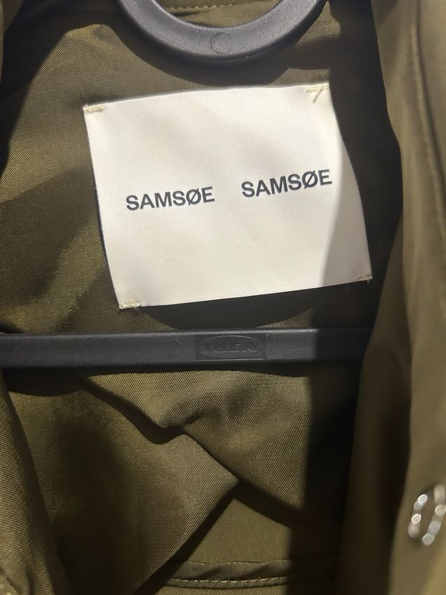 Chaqueta verde militar mujer Samsoe