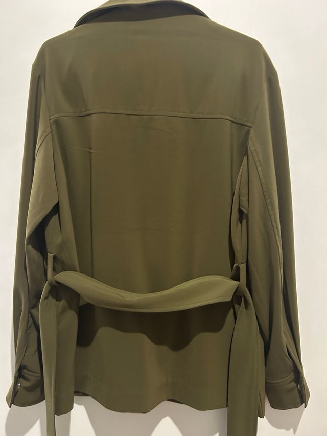 Chaqueta verde militar mujer Samsoe
