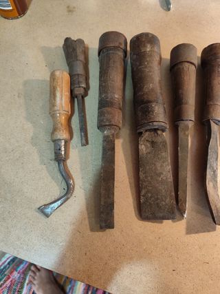 Lote de Herramientas de Carpintería antiguas