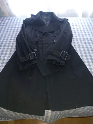 Gabardina Zara Negra