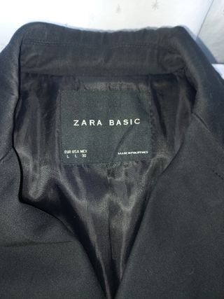 Gabardina Zara Negra