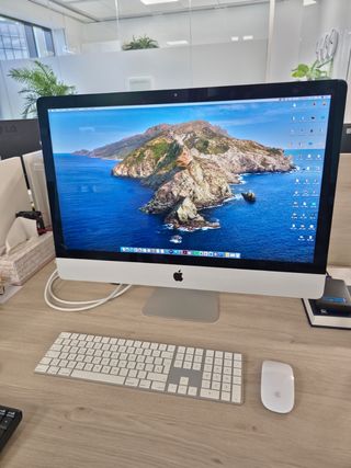 Apple iMac 27 (2019) plata sin uso de un despacho 