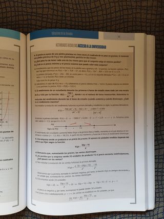 Matemáticas aplicadas a las Ciencias Sociales II