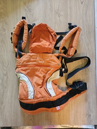 Manduca mochila portabebés naranja