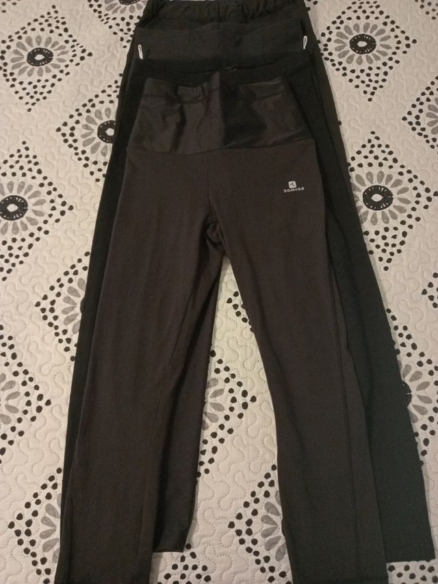 Lote 4 pantalones deportivos Domyos XS
