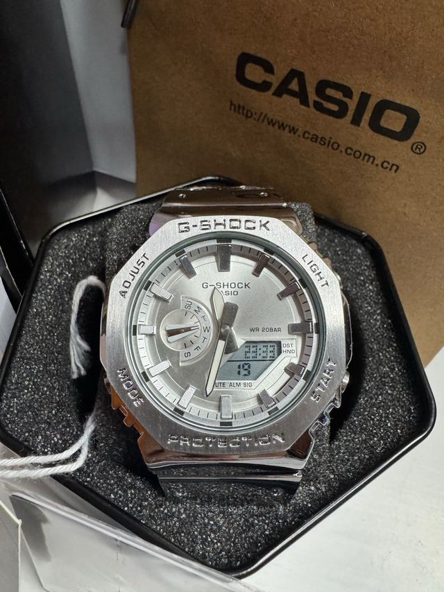 Reloj Casio G-Shock Plata ORIGINAL