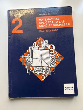 Inicia Matemáticas aplicadas a las Ciencias Soc...