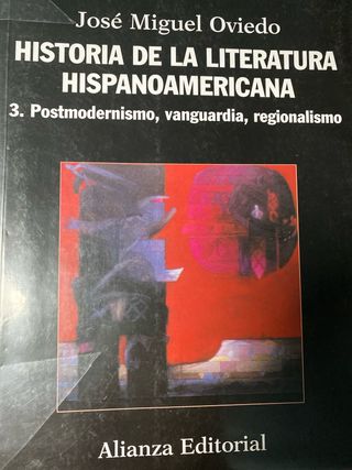 Historia de la literatura hispanoamericana: 3 y 4