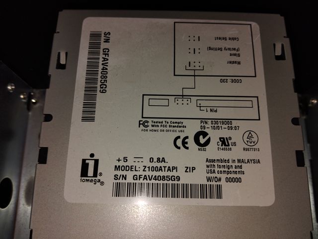 Floppy Disk Drive FDD 3.5 pollici