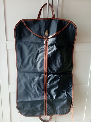 Porta trajes Ballantine's tejano y marrón