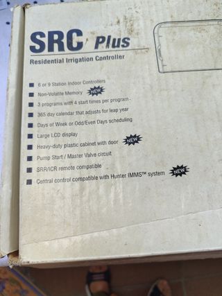 Controlador de riego Hunter