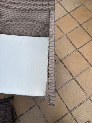 Conjunto de jardín:sillones y sillas