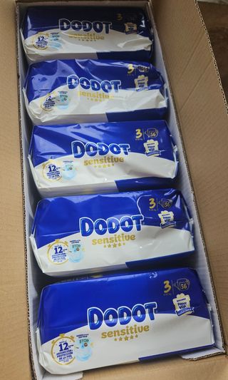 280 fraldas Dodot Sensitive t3