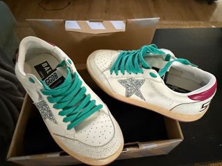 Zapatillas Golden Goose GGDB Ballstar Plata
