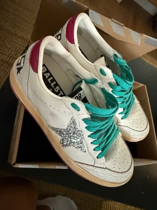Zapatillas Golden Goose GGDB Ballstar Plata