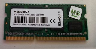 2x4GB DDR3L SODIMM Memoria RAM Portátil