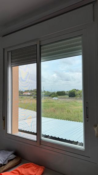 Ventanas de aluminio con persiana