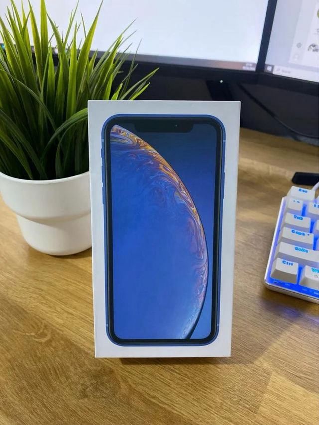 Caja iPhone XR como nueva