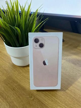 Caja iPhone 13 Rosa - Como Nueva