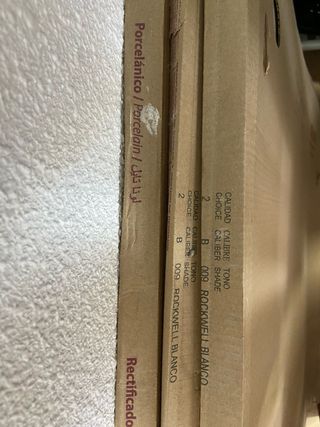 Azulejo porcelánico 90x90 (Caja de 2 - 15€/u)