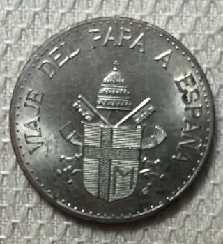 Moneda Plata Juan Pablo II Vaticano